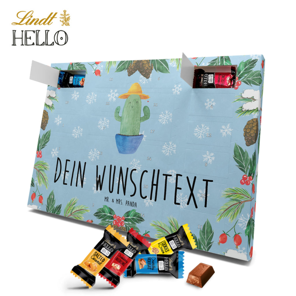 Personalisierter Markenschokolade Adventskalender Kaktus Hut Personalisierter Adventskalender, Kaktus, Kakteen, Reisen, Weltreise, Weltenbummler, Reisetagebuch, Städtetrip, Kaktusliebe, Geschenkidee, Spruch, Motivation