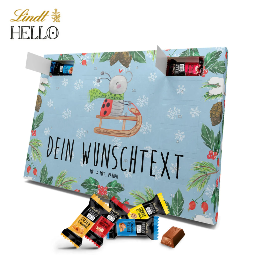 Personalisierter Markenschokolade Adventskalender Smörle Rodeln Personalisierter Adventskalender, Winter, Weihnachten, Weihnachtsdeko, Nikolaus, Advent, Heiligabend, Wintermotiv, Schlittenfahren, Smörle, Marzipan