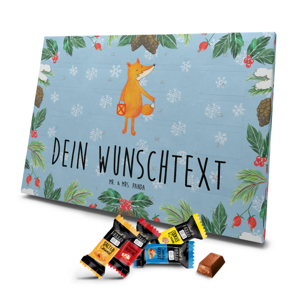 Personalisierter Markenschokolade Adventskalender Fuchs Laterne Personalisierter Adventskalender, Fuchs, Füchse, Spruch trösten, Liebeskummer Spruch, Laterne, Sankt Martin, Laternenumzug, Aufmuntern, Cäsar Otto Hugo Flaischlen