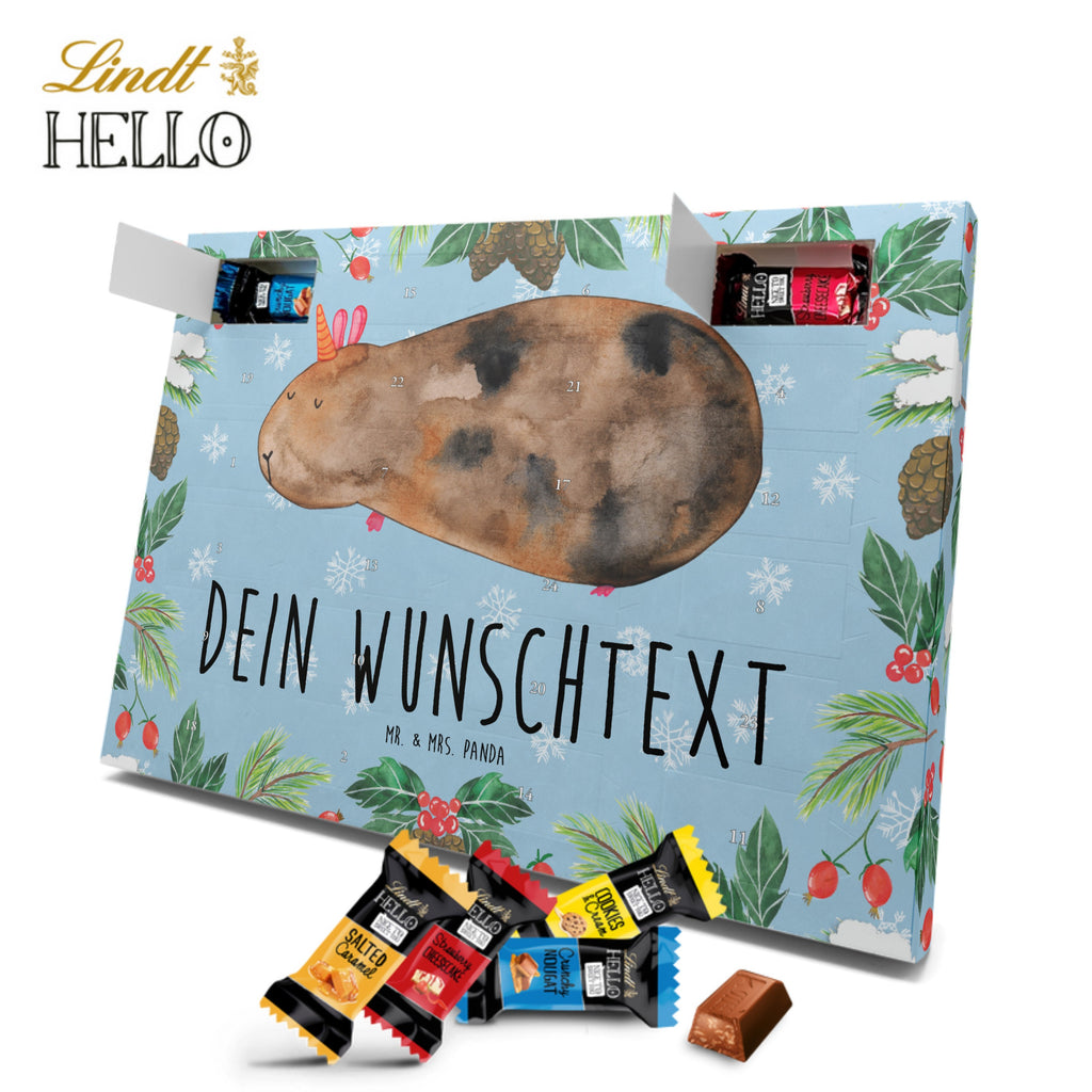 Personalisierter Markenschokolade Adventskalender Einhorn Meerschweinchen Personalisierter Adventskalender, Einhorn, Einhörner, Einhorn Deko, Pegasus, Unicorn, Meerhörnchen, Meericorn, Meerschwein, Meerschweinchen