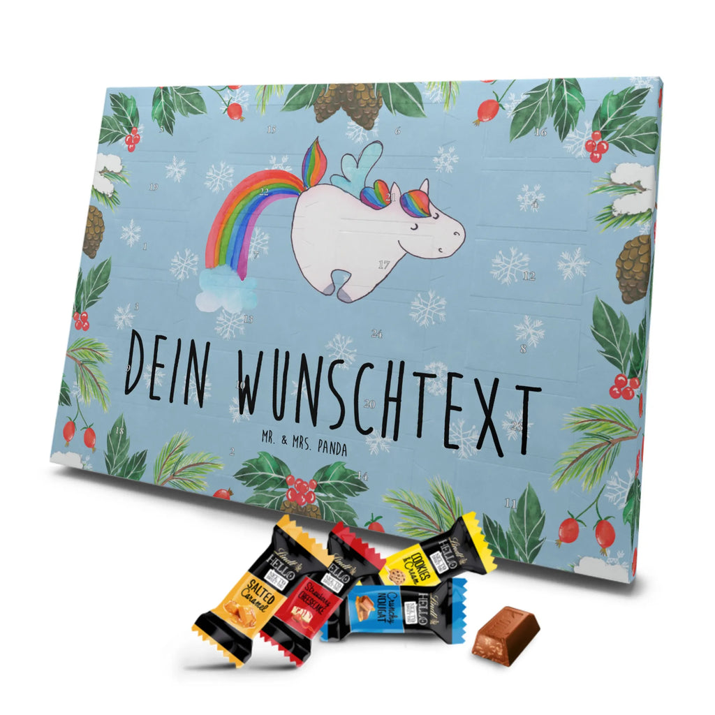 Personalisierter Markenschokolade Adventskalender Einhorn Fliegendes Pferd Personalisierter Adventskalender, Einhorn, Einhörner, Einhorn Deko, Unicorn, Regenbogen, Spielen, Realität, Glitzer, Erwachsenwerden