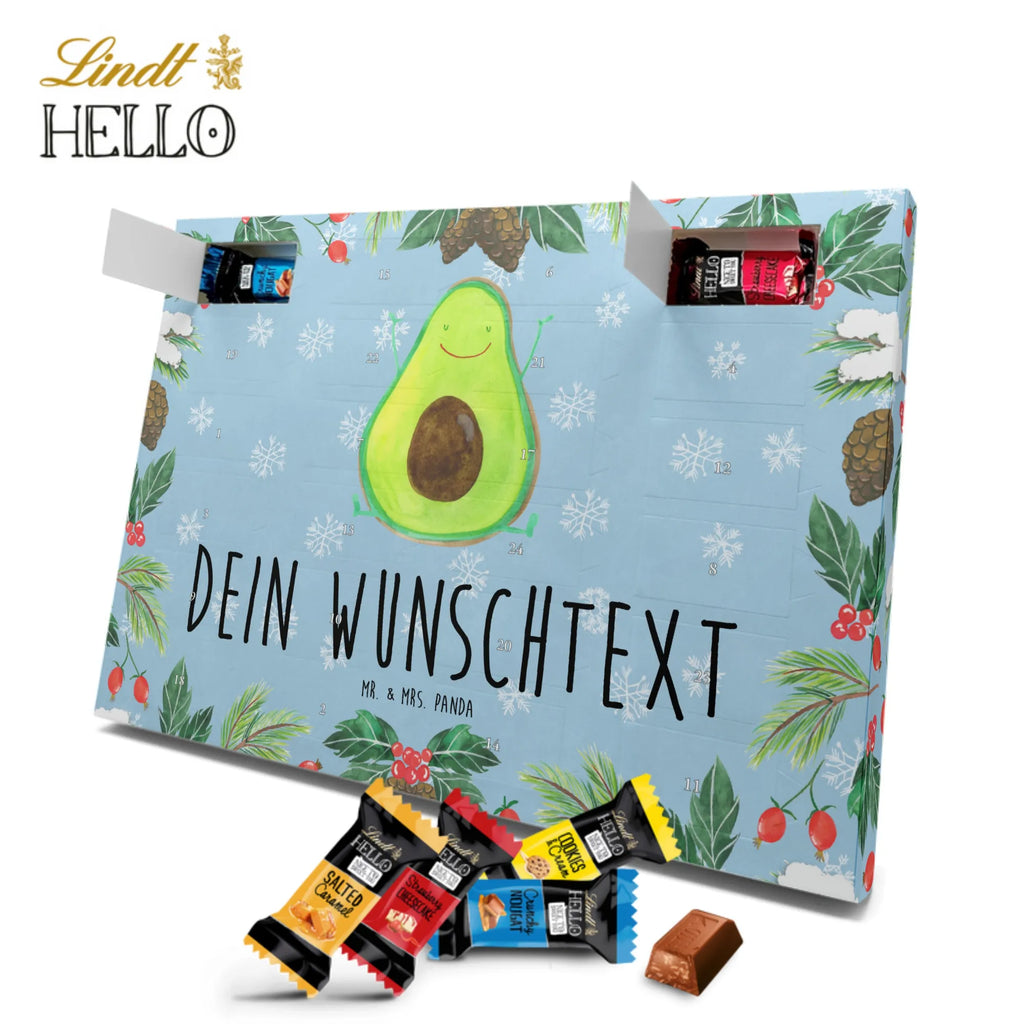 Personalisierter Markenschokolade Adventskalender Avocado Glücklich Personalisierter Adventskalender, Avocado, Veggie, Vegan, Gesund, Chaos