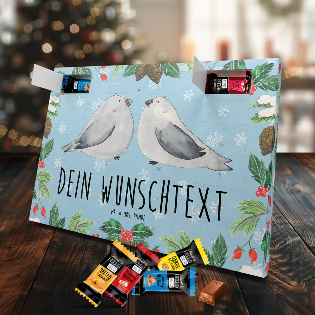 Personalisierter Markenschokolade Adventskalender Turteltauben Liebe Personalisierter Adventskalender, Liebe, Partner, Freund, Freundin, Ehemann, Ehefrau, Heiraten, Verlobung, Heiratsantrag, Liebesgeschenk, Jahrestag, Hocheitstag, Turteltauben, Turteltäubchen, Tauben, Verliebt, Verlobt, Verheiratet, Geschenk Freundin, Geschenk Freund, Liebesbeweis, Hochzeitstag, Geschenk Hochzeit