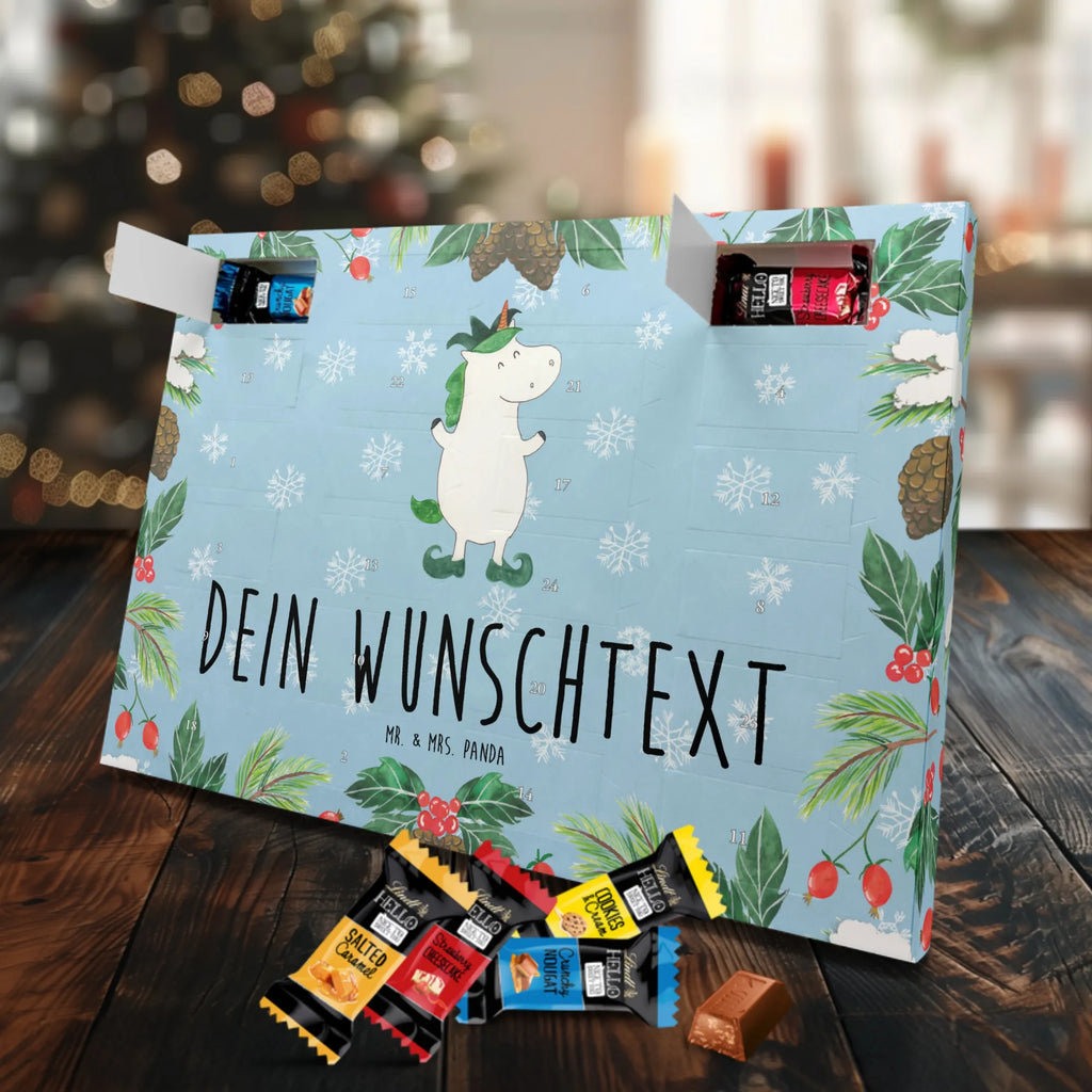 Personalisierter Markenschokolade Adventskalender Einhorn Joker Personalisierter Adventskalender, Einhorn, Einhörner, Einhorn Deko, Pegasus, Unicorn, Hofnarr, Kasper, Gaukler, Mittelalter