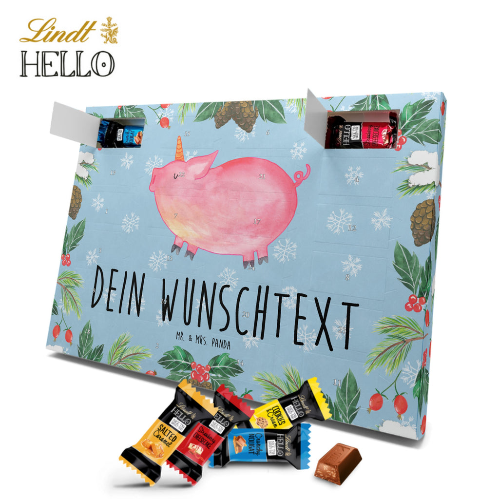 Personalisierter Markenschokolade Adventskalender Einhorn Schwein Personalisierter Adventskalender, Einhorn, Einhörner, Einhorn Deko, Pegasus, Unicorn, Party, Spaß, Schwein, Schweinhorn, Bauer, witzig. lustig, Spruch, geschenk, Pig, Piggy, funny, english, englisch