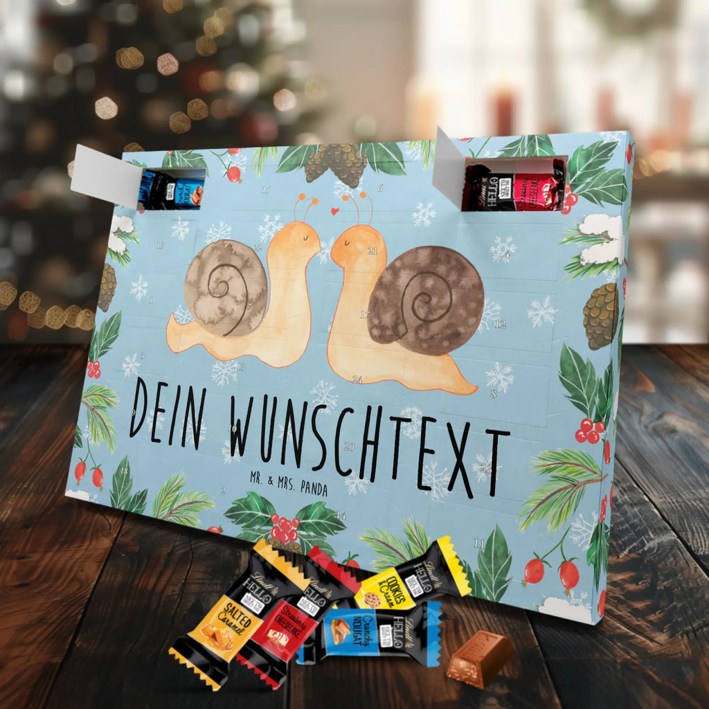 Personalisierter Markenschokolade Adventskalender Schnecken Liebe Personalisierter Adventskalender, Liebe, Partner, Freund, Freundin, Ehemann, Ehefrau, Heiraten, Verlobung, Heiratsantrag, Liebesgeschenk, Jahrestag, Hocheitstag