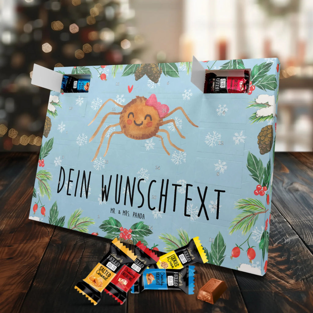 Personalisierter Markenschokolade Adventskalender Spinne Agathe Freude Personalisierter Adventskalender, Spinne Agathe, Spinne, Agathe, Videos, Merchandise, Viral, Viraler Hit, Trend, Beliebte Spinne