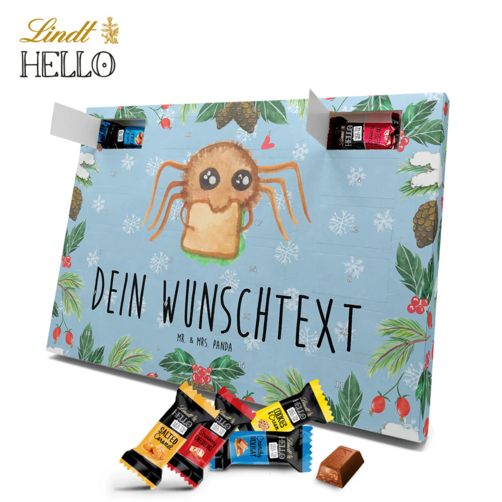 Personalisierter Markenschokolade Adventskalender Spinne Agathe Sandwich Personalisierter Adventskalender, Spinne Agathe, Spinne, Agathe, Videos, Merchandise, Glück, Mut, Hungrig, Verfressen, Lebensfreude, Alles wird gut, Hunger