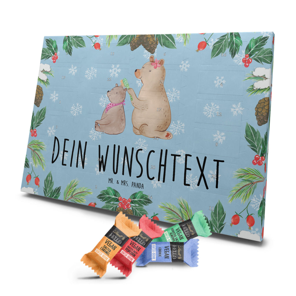 Personalisierter veganer Adventskalender Bär Kind Personalisierter veganer Adventskalender, Familie, Vatertag, Muttertag, Bruder, Schwester, Mama, Papa, Oma, Opa, Geschenk, Mutti, Mutter