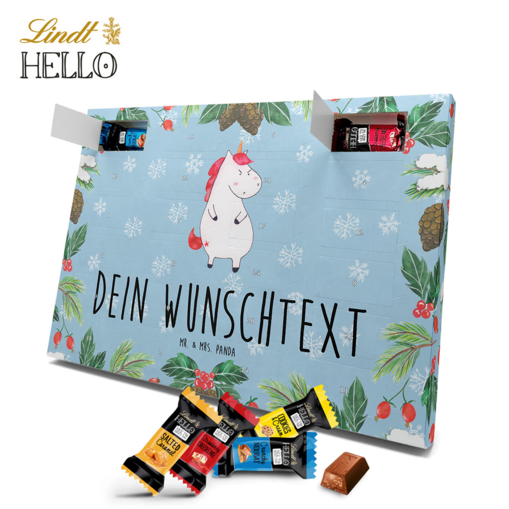 Personalisierter Markenschokolade Adventskalender Einhorn Wut Personalisierter Adventskalender, Einhorn, Einhörner, Einhorn Deko, Pegasus, Unicorn, Realität, Ansage, lustlos, nein, Büro, Arbeit, wütend, dumme Fragen, lustig, Spaß, Geschenk