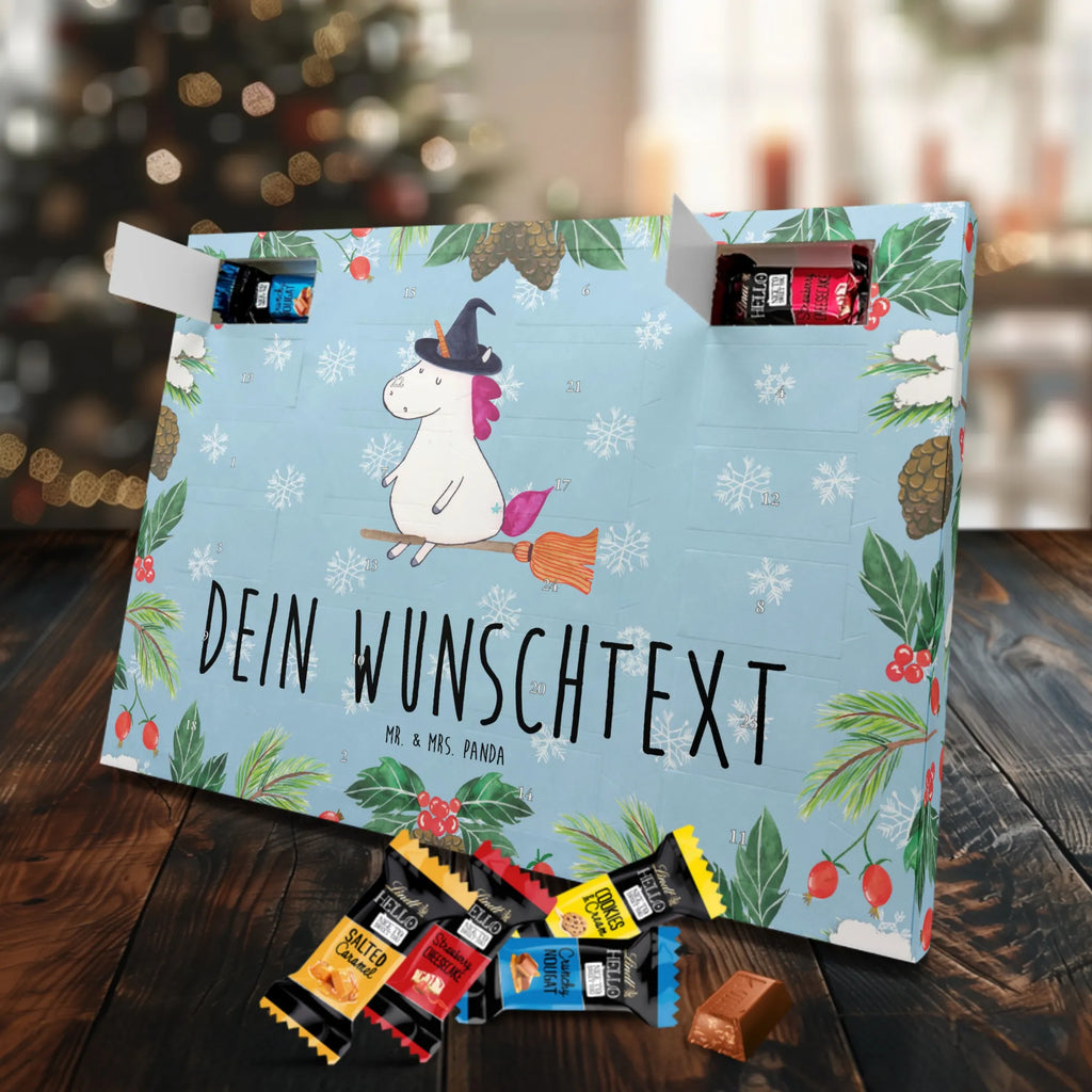 Personalisierter Markenschokolade Adventskalender Einhorn Hexe Personalisierter Adventskalender, Einhorn, Einhörner, Einhorn Deko, Pegasus, Unicorn, Frau, Ehefrau, Hexe, Teufel, Engel, Verrückte, Freundin, Leben, Zicke