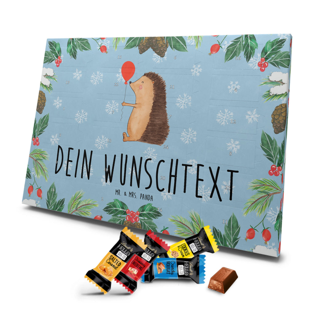 Personalisierter Markenschokolade Adventskalender Igel Luftballon Personalisierter Adventskalender, Tiermotive, Gute Laune, lustige Sprüche, Tiere, Igel, Geburtstag, Herzlichen Glückwunsch, Glückwunsch, Geburtstagskind, Ballon, Happy Birthday