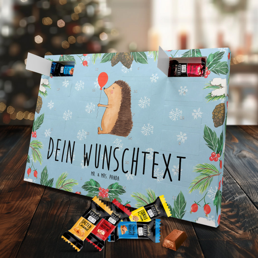 Personalisierter Markenschokolade Adventskalender Igel Luftballon Personalisierter Adventskalender, Tiermotive, Gute Laune, lustige Sprüche, Tiere, Igel, Geburtstag, Herzlichen Glückwunsch, Glückwunsch, Geburtstagskind, Ballon, Happy Birthday