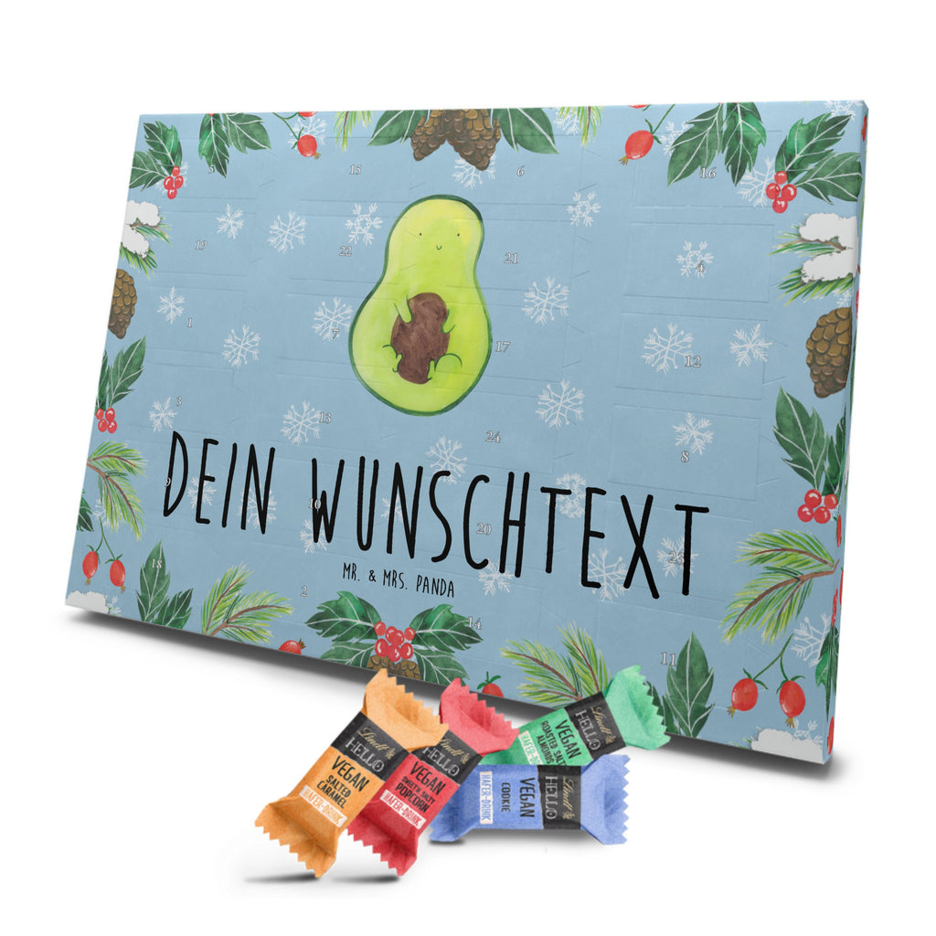 Personalisierter veganer Adventskalender Avocado Kern Personalisierter veganer Adventskalender, Avocado, Veggie, Vegan, Gesund, Avokado, Avocadokern, Kern, Pflanze, Spruch Leben