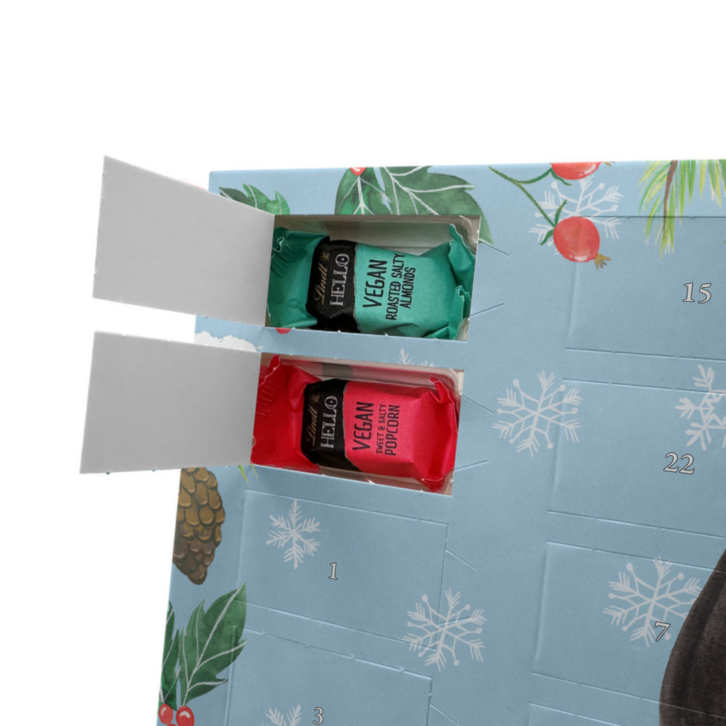 Personalisierter veganer Adventskalender Stinktier Sitzen Personalisierter veganer Adventskalender, Stinktier, Skunk, Wildtier, Raubtier, Stinker, Stinki, Spruch, Büro, Recht, Besserwisser