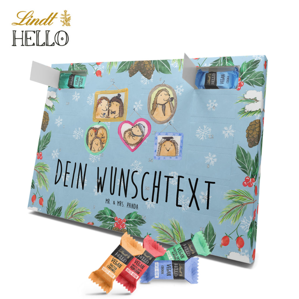 Personalisierter veganer Adventskalender Igel Familie Personalisierter veganer Adventskalender, Familie, Vatertag, Muttertag, Bruder, Schwester, Mama, Papa, Oma, Opa, Liebe, Igel, Bilder, Zusammenhalt, Glück