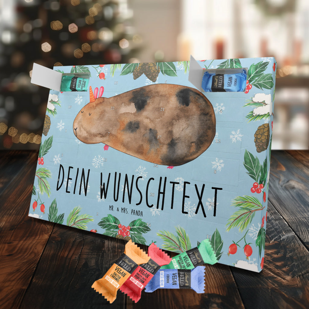 Personalisierter veganer Adventskalender Einhorn Meerschweinchen Personalisierter veganer Adventskalender, Einhorn, Einhörner, Einhorn Deko, Pegasus, Unicorn, Meerhörnchen, Meericorn, Meerschwein, Meerschweinchen