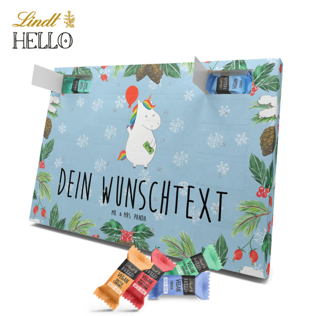 Personalisierter veganer Adventskalender Einhorn Luftballon Personalisierter veganer Adventskalender, Einhorn, Einhörner, Einhorn Deko, Pegasus, Unicorn, Luftballon, Geld, Lebenslust, Freude, Geschenk, Freundin