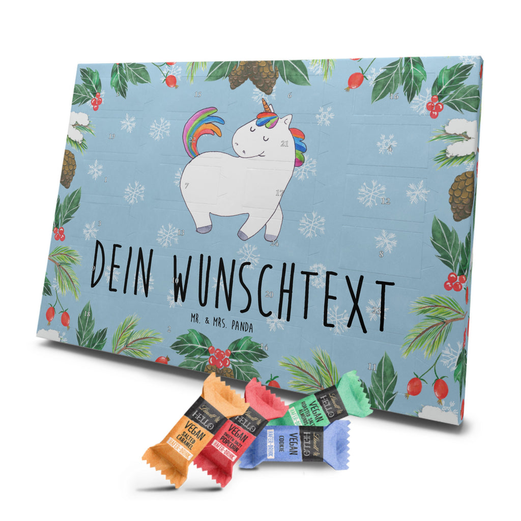 Personalisierter veganer Adventskalender Einhorn Stolzieren Personalisierter veganer Adventskalender, Einhorn, Einhörner, Einhorn Deko, Pegasus, Unicorn, stolz, anders, bunt, Pferd, Reiter, Reiten, Freundin, Geschenk