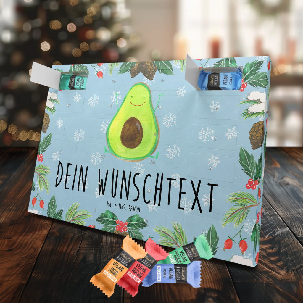 Personalisierter veganer Adventskalender Avocado Glücklich Personalisierter veganer Adventskalender, Avocado, Veggie, Vegan, Gesund, Chaos