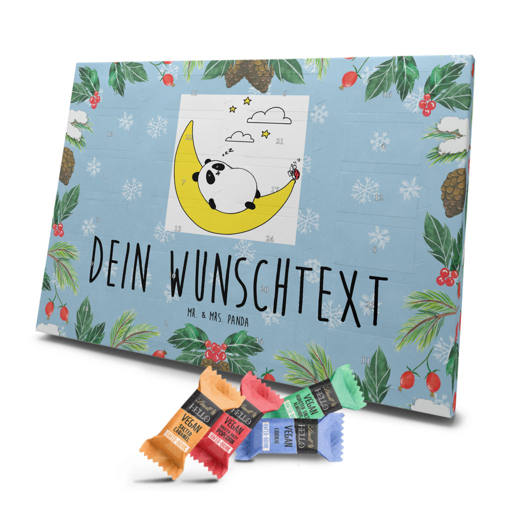 Personalisierter veganer Adventskalender Panda Easy Personalisierter veganer Adventskalender