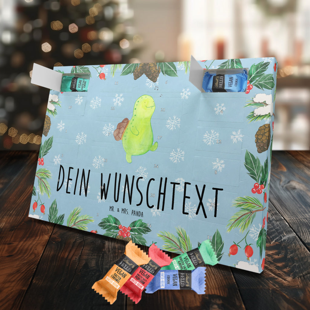 Personalisierter veganer Adventskalender Schildkröte Pfeifen Personalisierter veganer Adventskalender, Schildkröte, Schildi, Schildkröten, fröhlich, Glück, Motivation, Lebensfreude, Depression, Trennung, Neuanfang