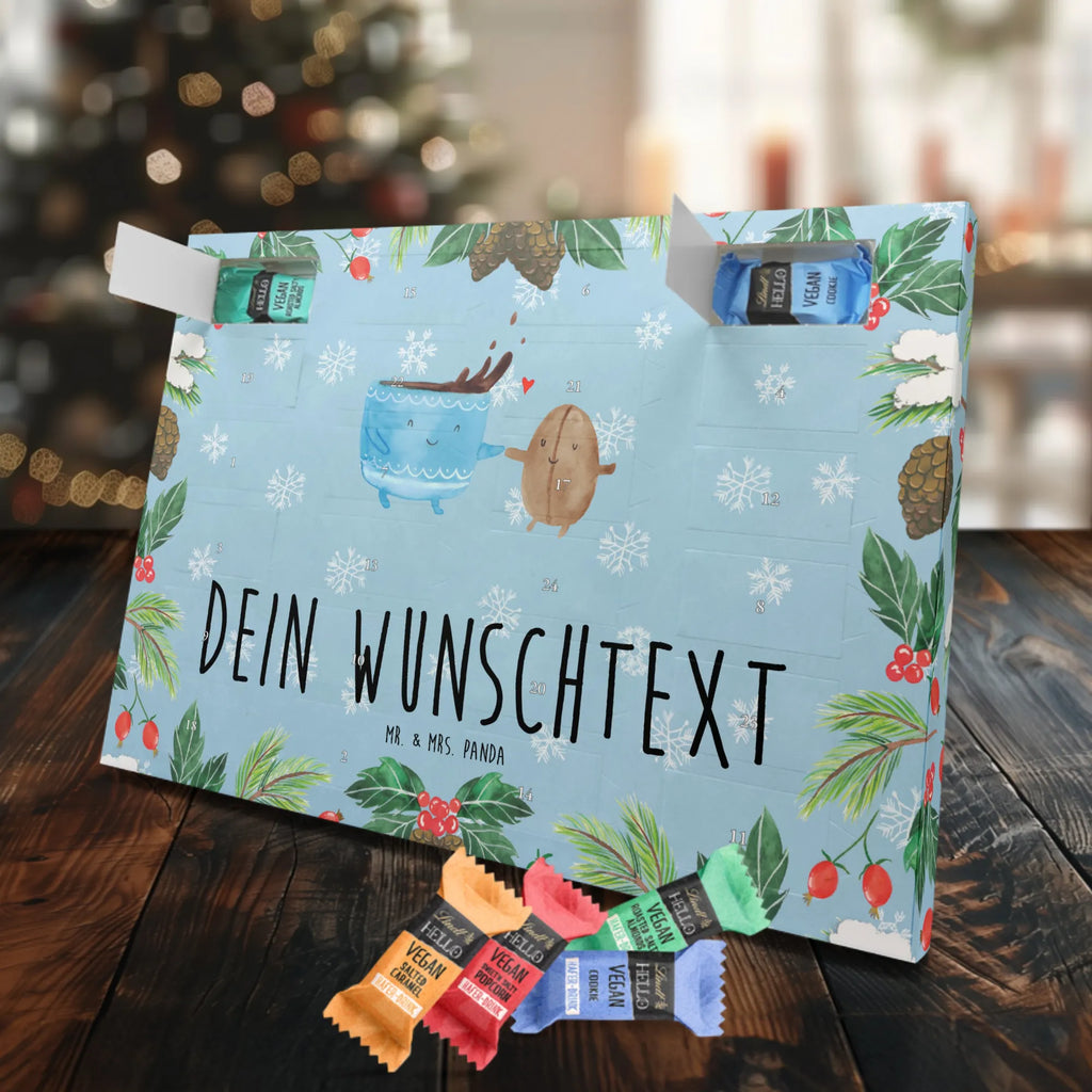 Personalisierter veganer Adventskalender Kaffee Bohne Personalisierter veganer Adventskalender, Tiermotive, Gute Laune, lustige Sprüche, Tiere, Kaffee, Kaffeebohne, Genuss, Zufriedenheit, Glück