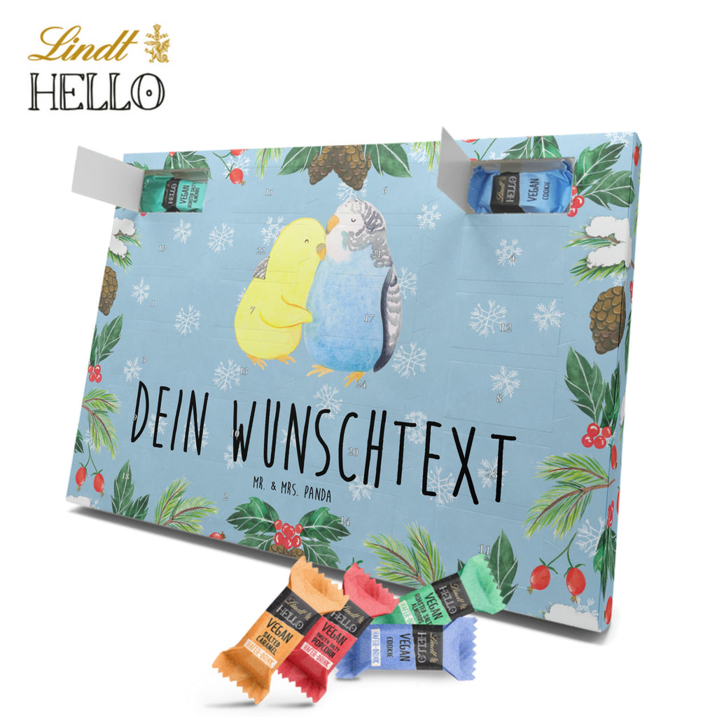 Personalisierter veganer Adventskalender Wellensittich Liebe Personalisierter veganer Adventskalender, Liebe, Partner, Freund, Freundin, Ehemann, Ehefrau, Heiraten, Verlobung, Heiratsantrag, Liebesgeschenk, Jahrestag, Hocheitstag, Vögel, Wellensittich, Nähe, Kuscheln, Vertrauen