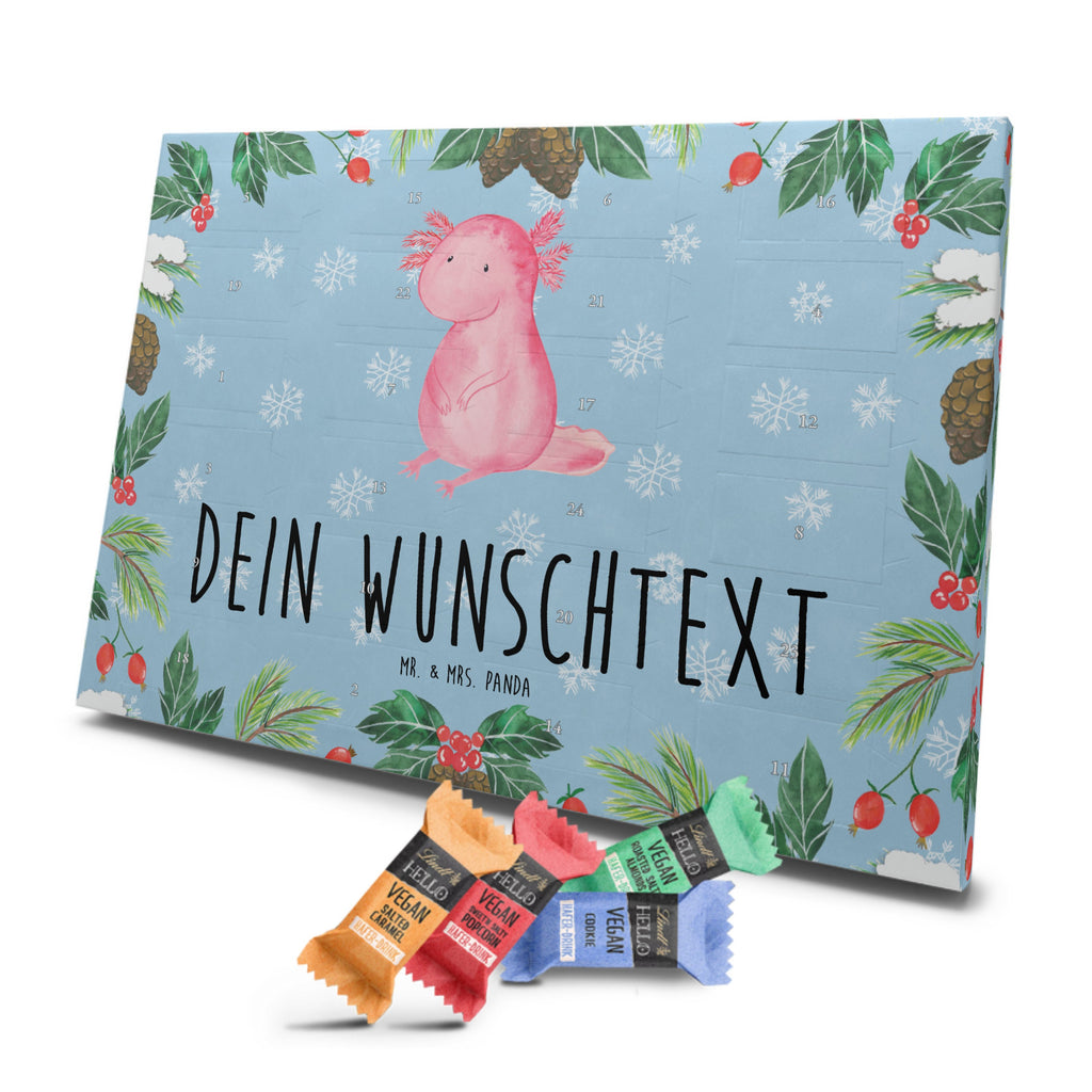 Personalisierter veganer Adventskalender Axolotl null Personalisierter veganer Adventskalender, Axolotl, Molch, Axolot, vergnügt, fröhlich, zufrieden, Lebensstil, Weisheit, Lebensweisheit, Liebe, Freundin