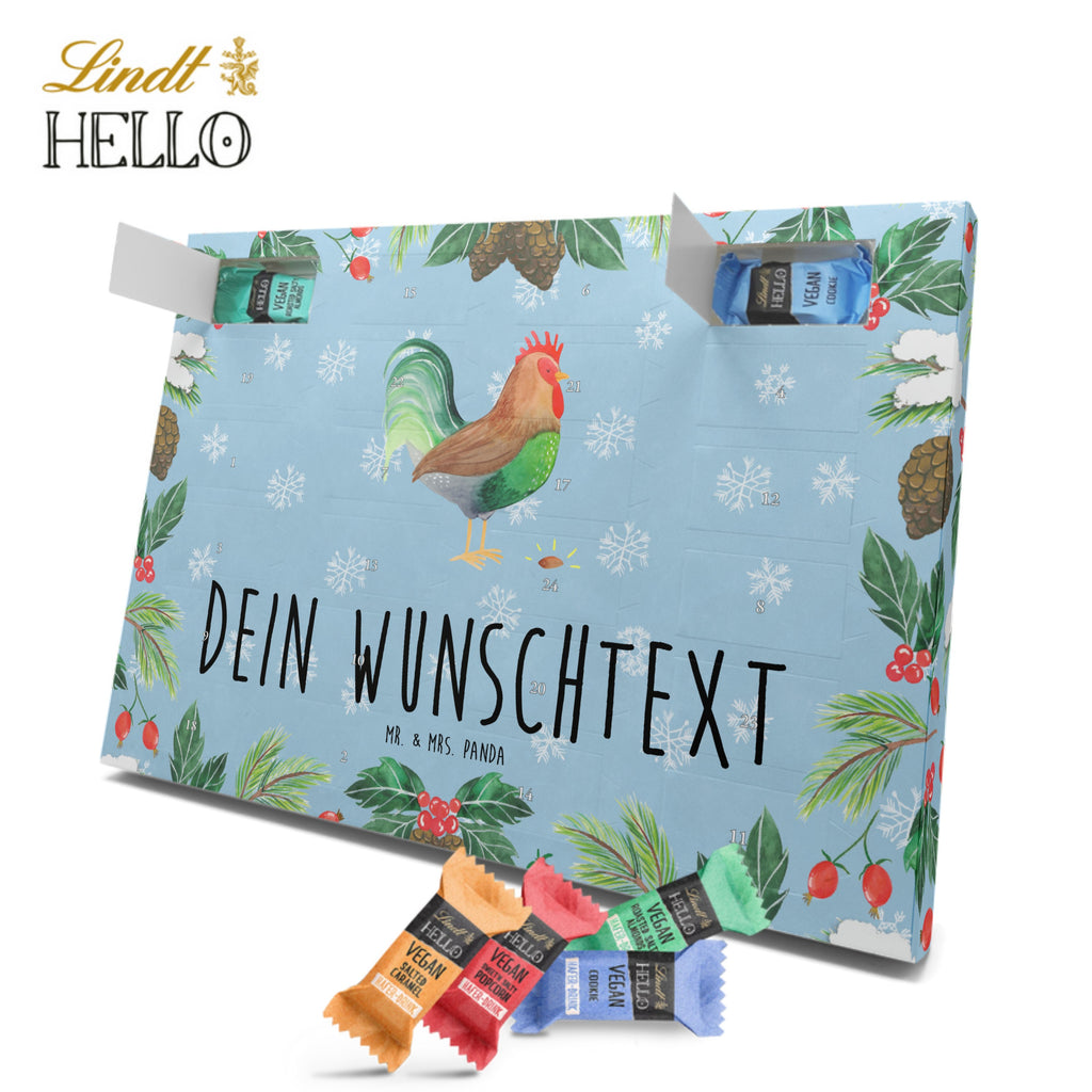 Personalisierter veganer Adventskalender Hahn Korn Personalisierter veganer Adventskalender, Bauernhof, Hoftiere, Landwirt, Landwirtin, Hahn, Korn, Henne, Eier, Natur