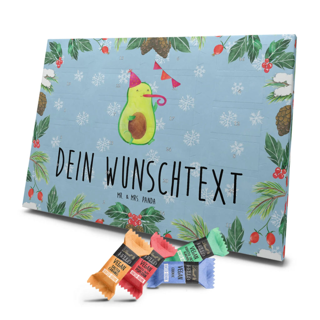 Personalisierter veganer Adventskalender Avocado Party Zeit Personalisierter veganer Adventskalender, Avocado, Veggie, Vegan, Gesund