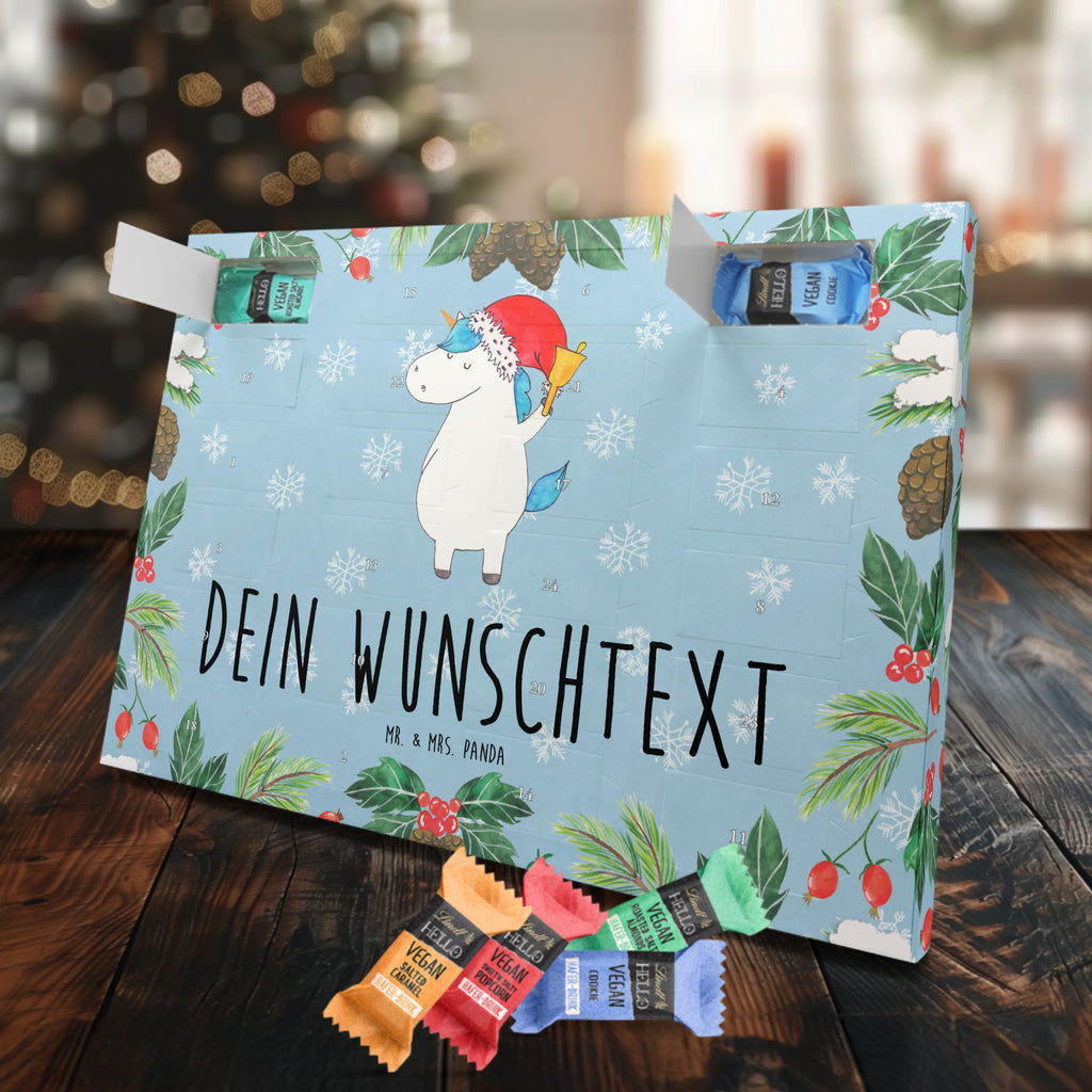 Personalisierter veganer Adventskalender Einhorn Weihnachtsmann Personalisierter veganer Adventskalender, Einhorn, Einhörner, Einhorn Deko, Pegasus, Unicorn, Gin, Schokolade, Schoki, Weihnachten, Weihnachtsmann, Nikolaus, Wunschzettel, Wunschliste, Feenstaub