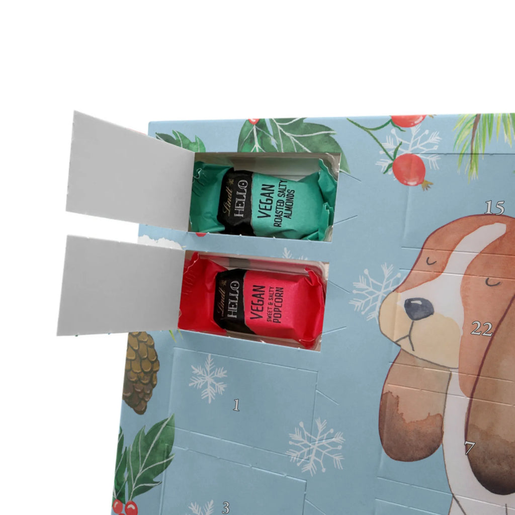 Personalisierter veganer Adventskalender Hund Basset Hound Personalisierter veganer Adventskalender, Hund, Hundemotiv, Haustier, Hunderasse, Tierliebhaber, Hundebesitzer, Sprüche, Basset Hound, Basset, Hundeliebe, kinderlos