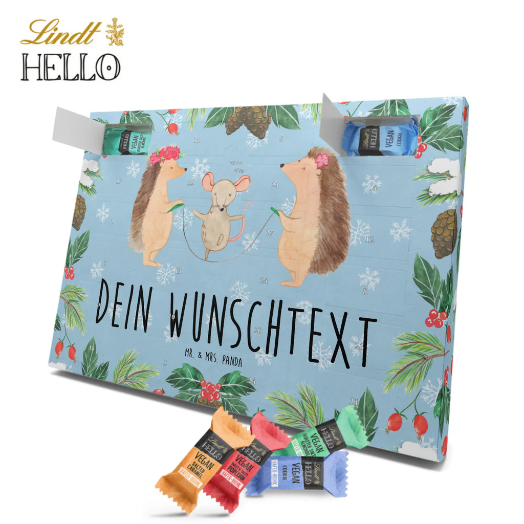 Personalisierter veganer Adventskalender Igel Seilhüpfen Personalisierter veganer Adventskalender, Tiermotive, Gute Laune, lustige Sprüche, Tiere, Igel, Maus, Seilspringen, Seilhüpfen, Kinder, Kindergarten