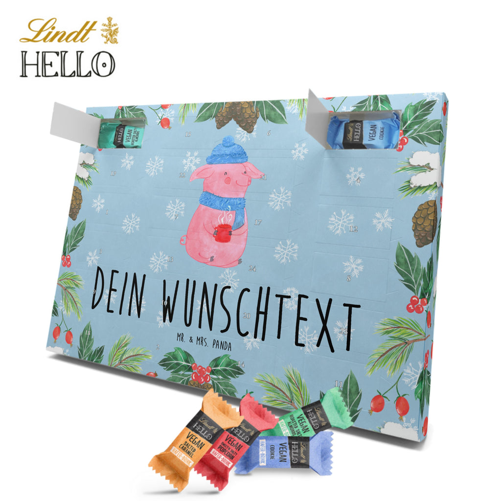 Personalisierter veganer Adventskalender Schweinchen Glühwein Personalisierter veganer Adventskalender, Winter, Weihnachten, Weihnachtsdeko, Nikolaus, Advent, Heiligabend, Wintermotiv, Glühwein, Betrunken, Weihnachtsmarkt, Spruch