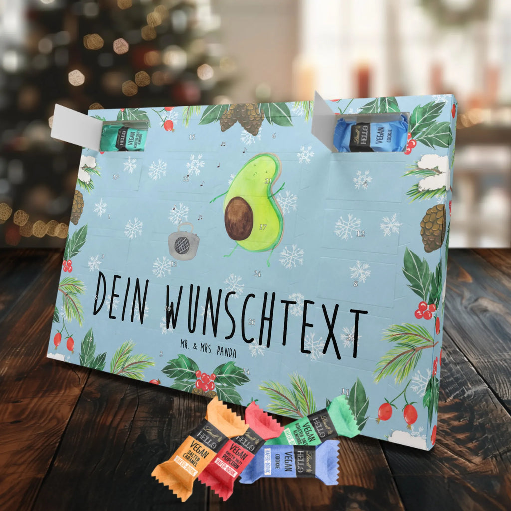 Personalisierter veganer Adventskalender Avocado Tanzen Personalisierter veganer Adventskalender, Avocado, Veggie, Vegan, Gesund