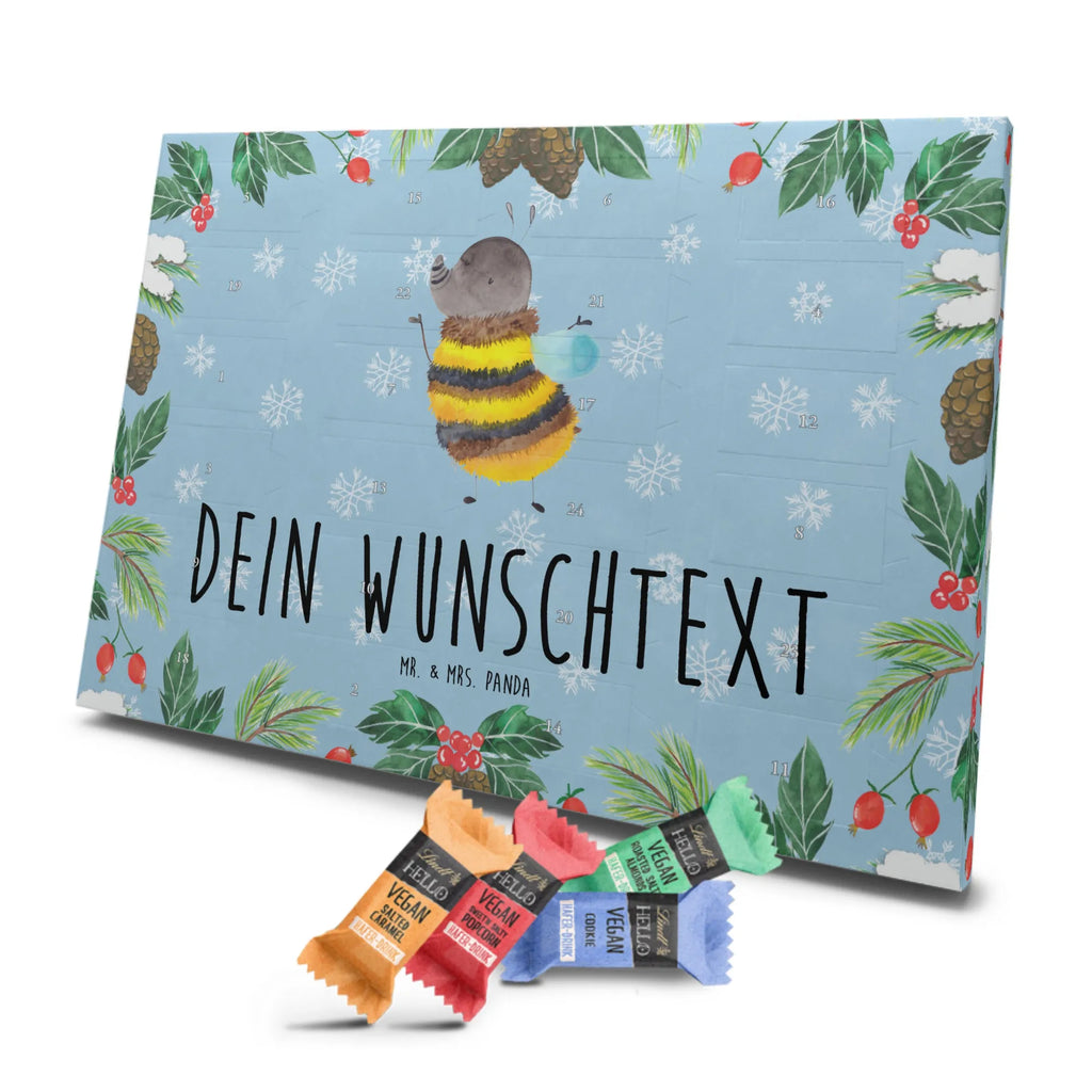 Personalisierter veganer Adventskalender Hummel flauschig Personalisierter veganer Adventskalender, Tiermotive, Gute Laune, lustige Sprüche, Tiere, Hummel, Flauschig, Biene, Blume, Natur