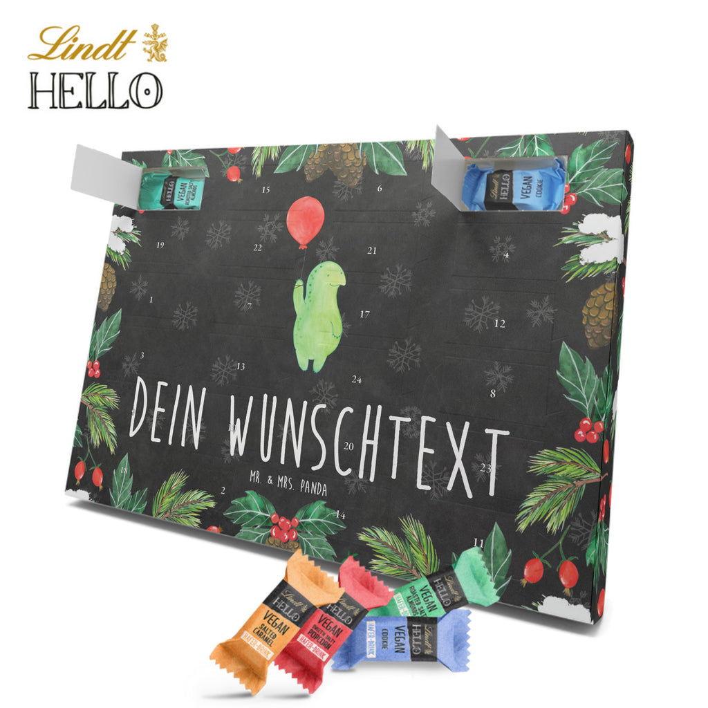 Personalisierter veganer Adventskalender Schildkröte Luftballon Personalisierter veganer Adventskalender, Schildkröte, Schildkröten, Mutausbruch, Motivation, Motivationsspruch