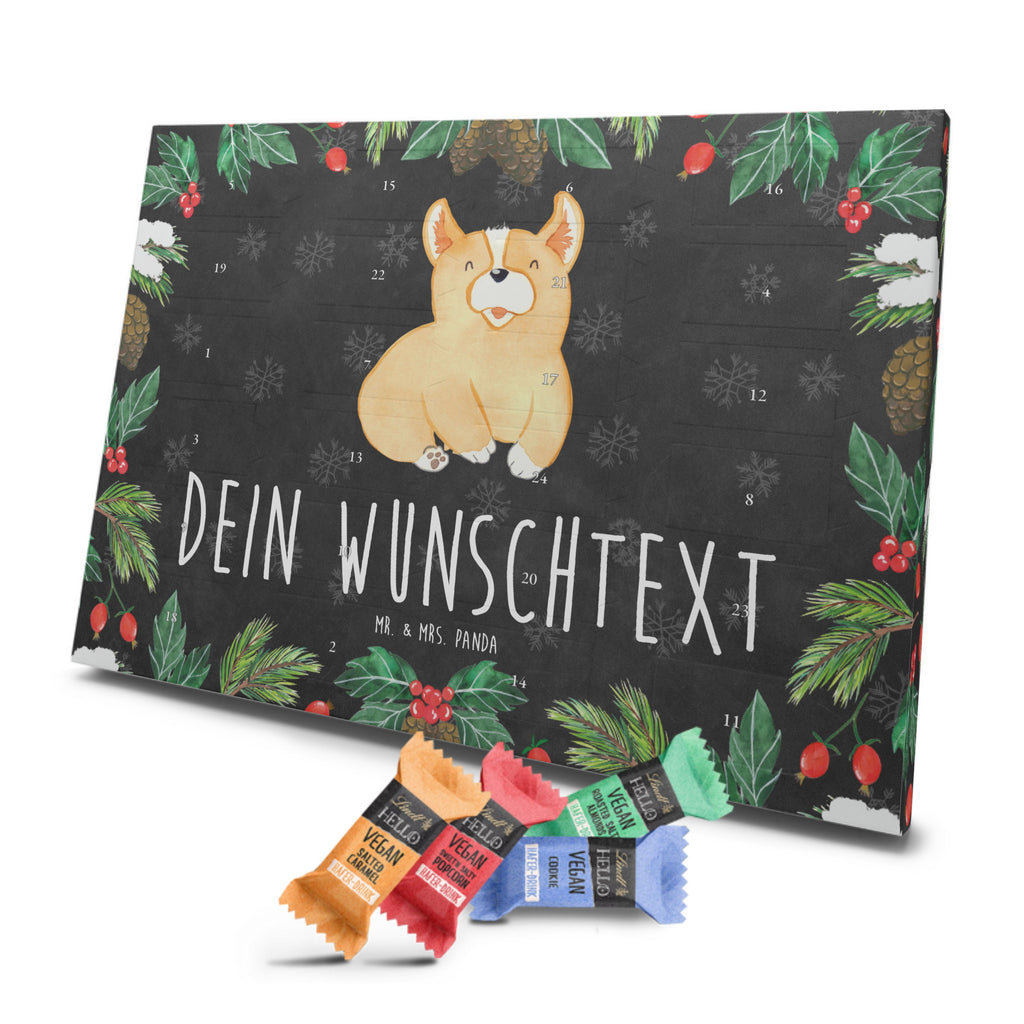 Personalisierter veganer Adventskalender Corgie Personalisierter veganer Adventskalender, Hund, Hundemotiv, Haustier, Hunderasse, Tierliebhaber, Hundebesitzer, Sprüche, Corgie, Welsh Corgie Pembroke, britisch, Motivation, Spruch, Hundespruch, Lebensfreude