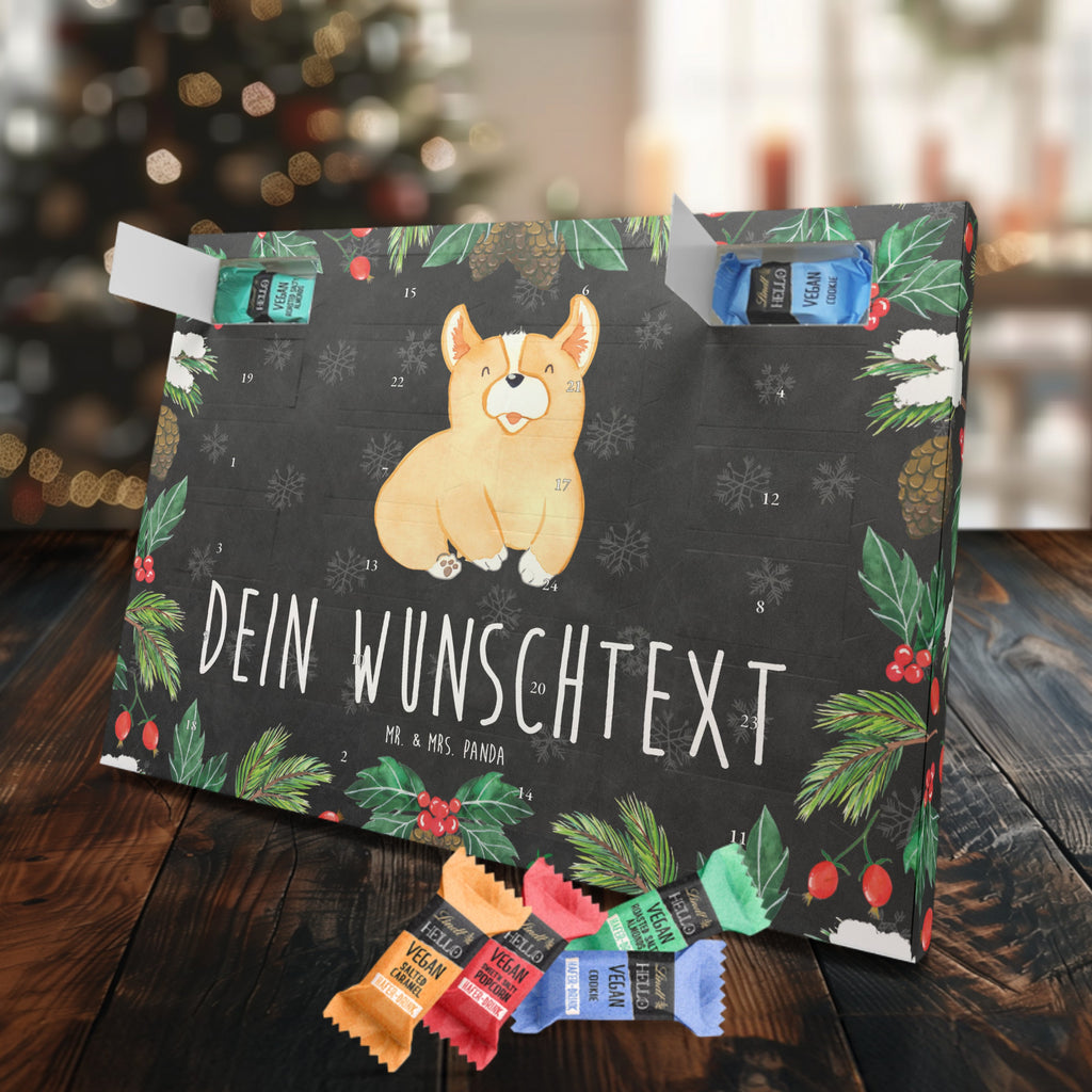 Personalisierter veganer Adventskalender Corgie Personalisierter veganer Adventskalender, Hund, Hundemotiv, Haustier, Hunderasse, Tierliebhaber, Hundebesitzer, Sprüche, Corgie, Welsh Corgie Pembroke, britisch, Motivation, Spruch, Hundespruch, Lebensfreude