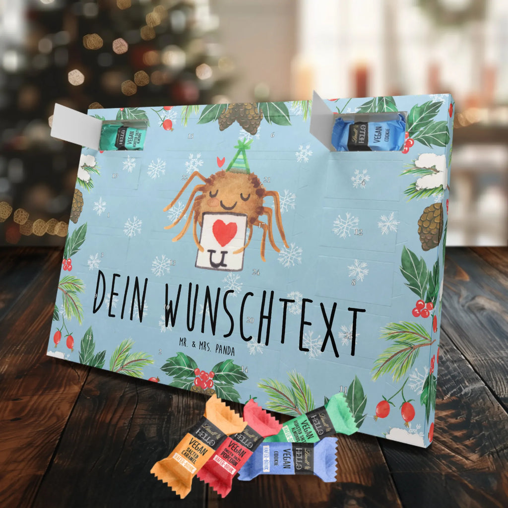 Personalisierter veganer Adventskalender Spinne Agathe Brief Personalisierter veganer Adventskalender, Spinne Agathe, Spinne, Agathe, Videos, Merchandise, Liebesbeweis, Ich Liebe dich, Heiratsantrag, Verliebt, Liebespaar, Liebesgeschenk, Treuebeweis, Treuetest