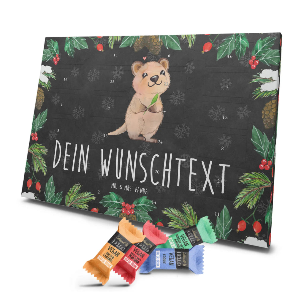 Personalisierter veganer Adventskalender Quokka Happy Personalisierter veganer Adventskalender, Tiermotive, Gute Laune, lustige Sprüche, Tiere, Quokka, Verschieben, Aufschieberitis, Lustiger Spruch, Niedliches Tier, Dinge erledigen