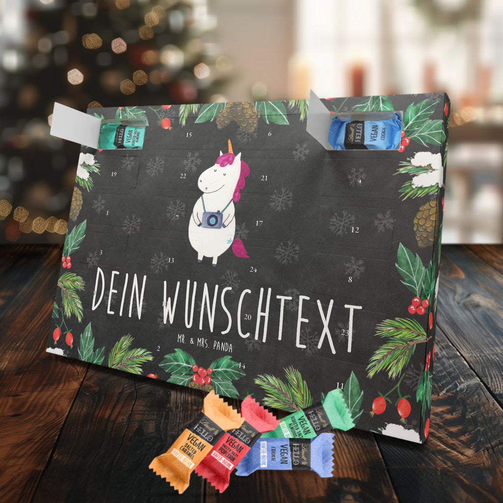 Personalisierter veganer Adventskalender Einhorn Fotograf Personalisierter veganer Adventskalender, Einhorn, Einhörner, Einhorn Deko, Pegasus, Unicorn, Fotograf, Fotografie, Kamera, Reisen, Weltreise, Weltenbummler, Urlaub, Tourist, Kurztrip, Reise, Städtereise