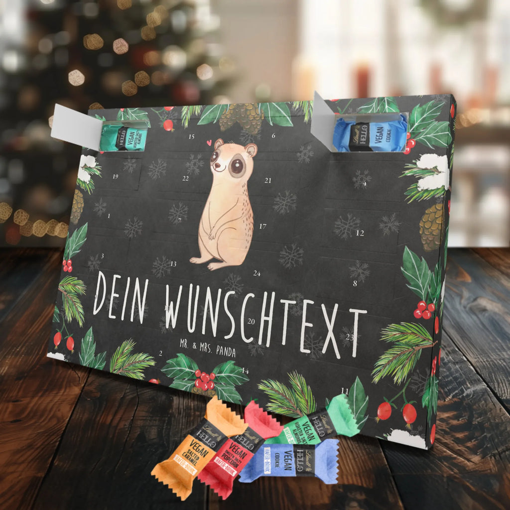 Personalisierter veganer Adventskalender Plumplori Glücklich Personalisierter veganer Adventskalender, Tiermotive, Gute Laune, lustige Sprüche, Tiere, Plumplori, Niedlich, Glück