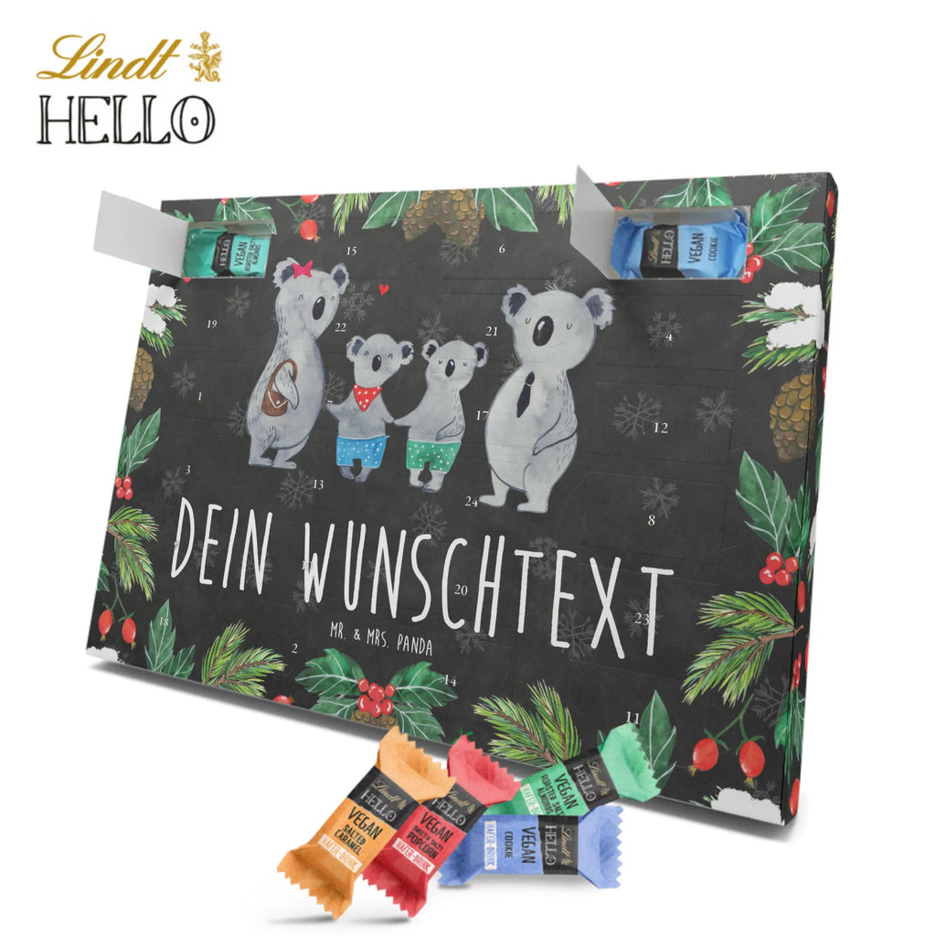 Personalisierter veganer Adventskalender Koala Familie zwei Personalisierter veganer Adventskalender, Familie, Vatertag, Muttertag, Bruder, Schwester, Mama, Papa, Oma, Opa, Koala, Koalabär, beste Familie, Familienzeit, Familienleben, Koalafamilie, Lieblingsfamilie