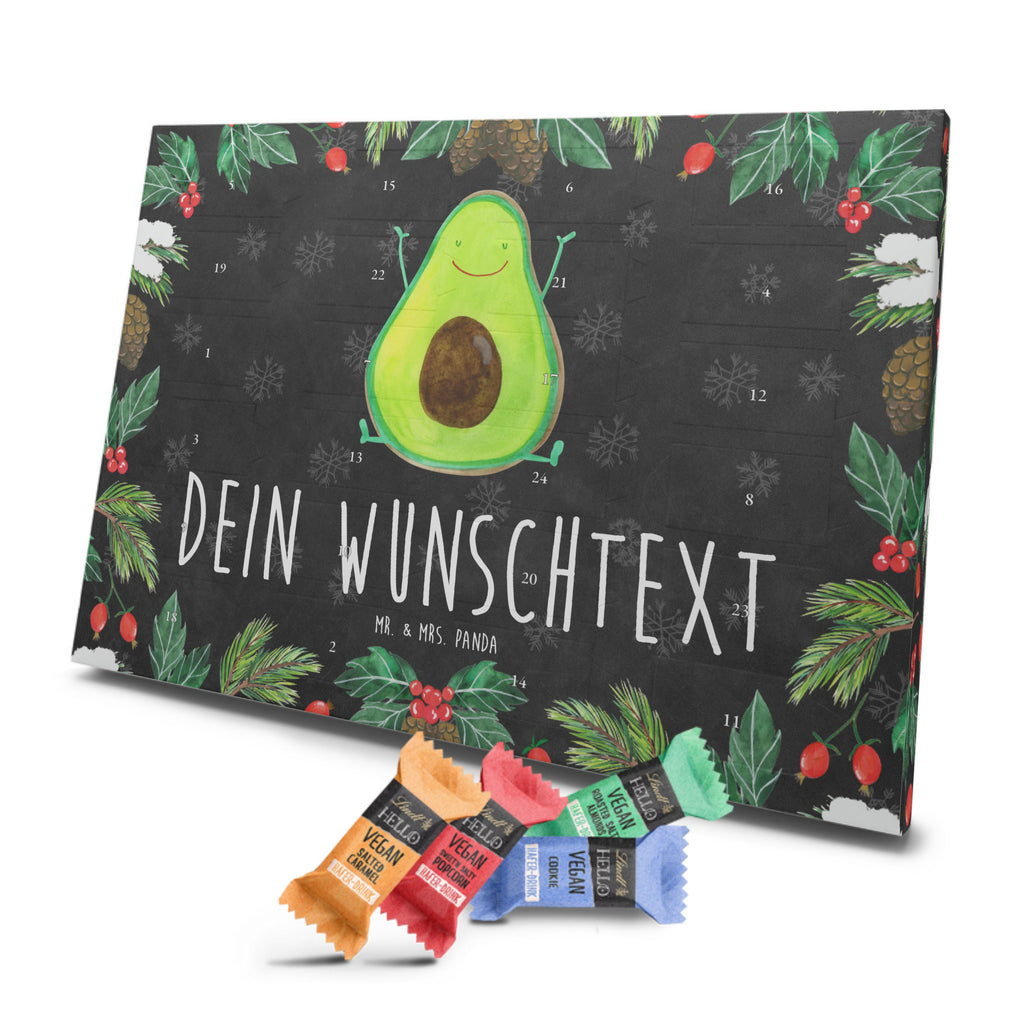 Personalisierter veganer Adventskalender Avocado Glücklich Personalisierter veganer Adventskalender, Avocado, Veggie, Vegan, Gesund, Chaos