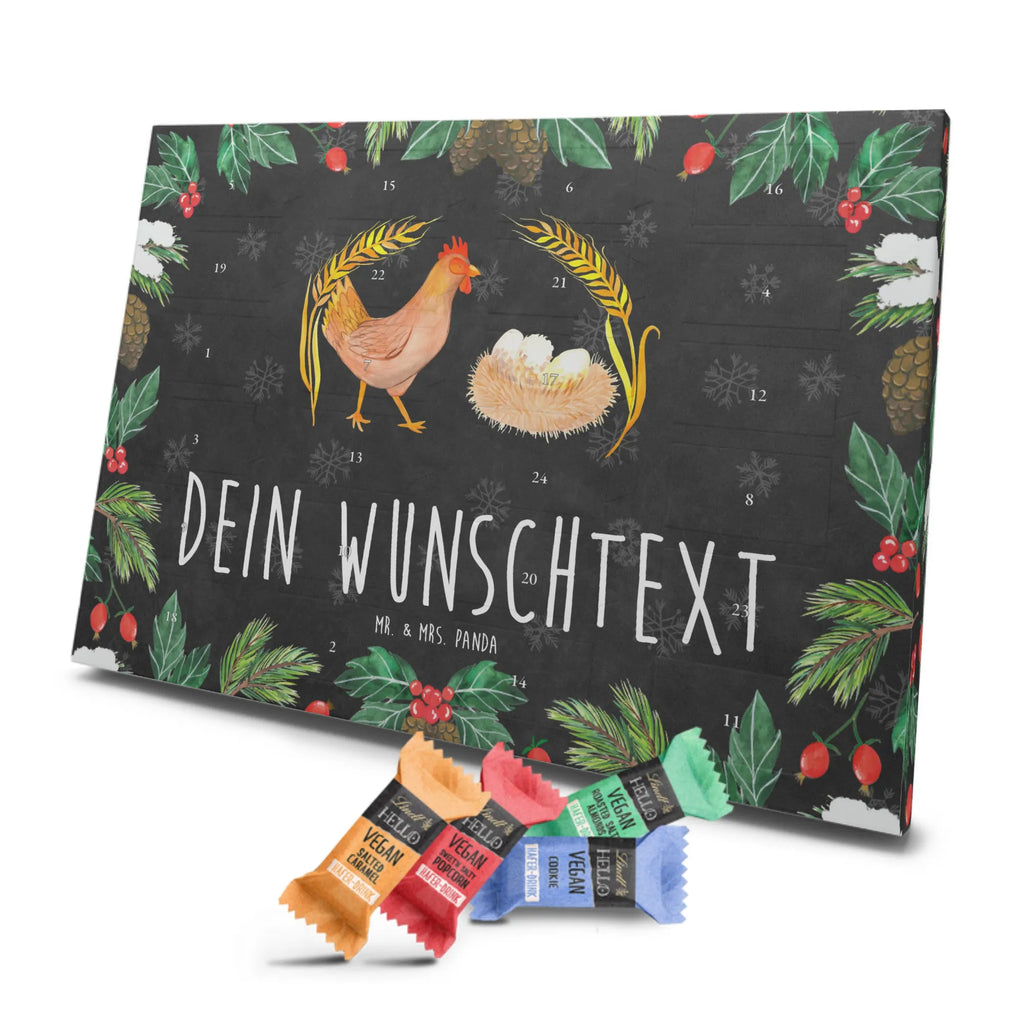 Personalisierter veganer Adventskalender Huhn Stolz Personalisierter veganer Adventskalender, Bauernhof, Hoftiere, Landwirt, Landwirtin, Hahn, Henne, Hühner, Eier, Hof, Landleben, Motivation, Geburt, Magie, Spruch, Schwangerschaft