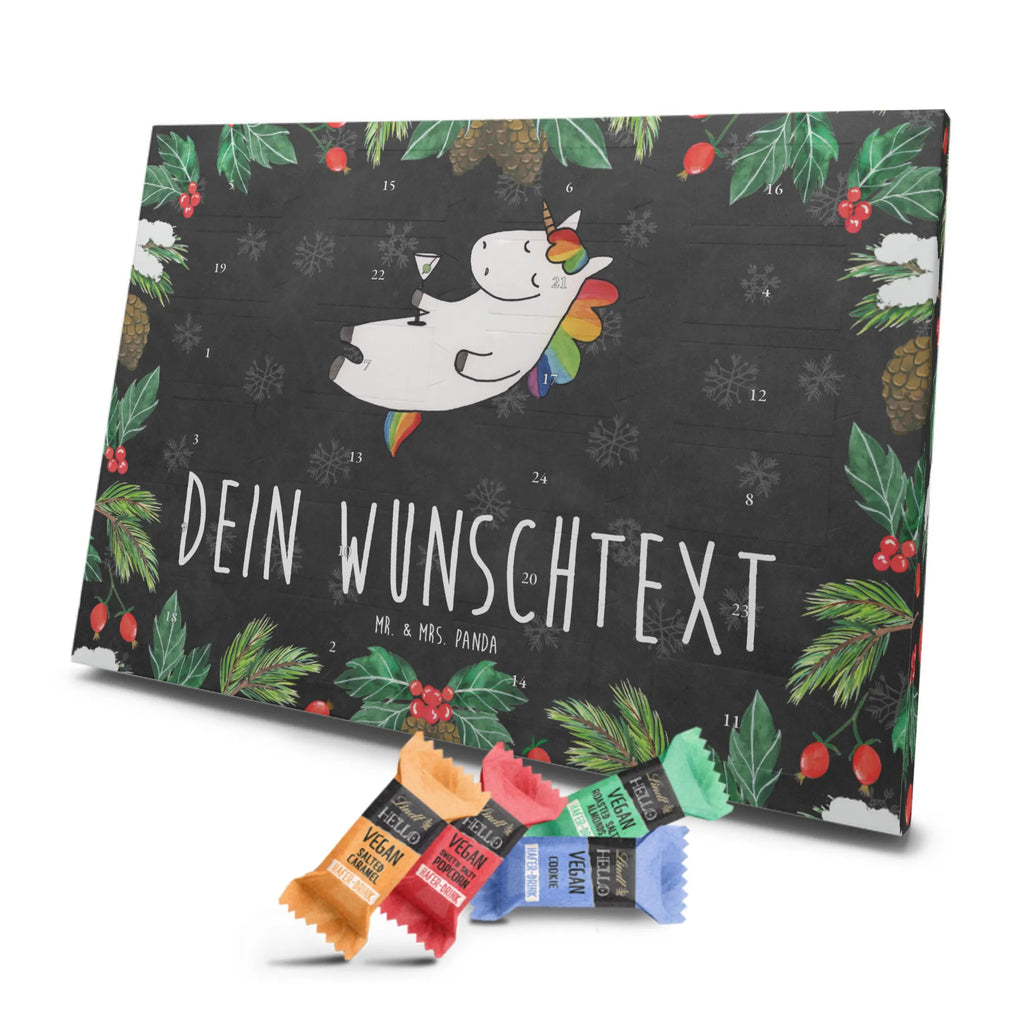 Personalisierter veganer Adventskalender Einhorn Cocktail Personalisierter veganer Adventskalender, Einhorn, Einhörner, Einhorn Deko, Pegasus, Unicorn, Party, Spaß, Feiern, Caipirinha, Rum, Cuba Libre, Sekt, Freundin, Geburtstag, lustig, witzig, Spruch, Glitzer