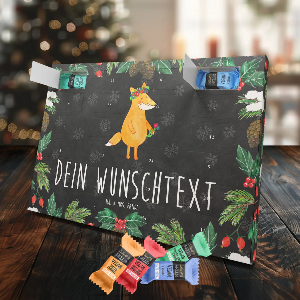 Personalisierter veganer Adventskalender Fuchs Blumen Personalisierter veganer Adventskalender, Fuchs, Füchse, Fox, Liebe, Freundin, Fuchsmädchen, Blumenmädchen, Freundinnen, Liebesbeweis, Blume, Blumen, Motivation, Freude, ich, mich, Selbstliebe