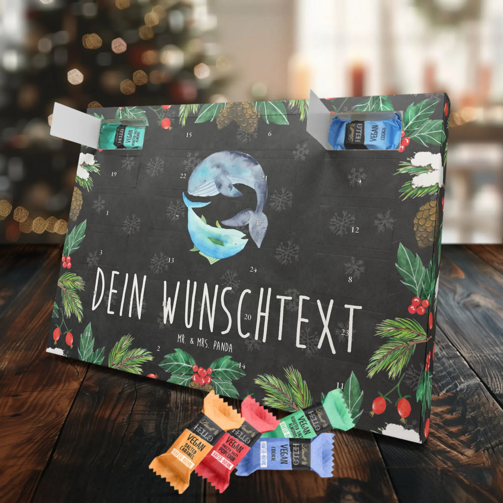 Personalisierter veganer Adventskalender Walfisch Thunfisch Personalisierter veganer Adventskalender, Tiermotive, Gute Laune, lustige Sprüche, Tiere, Wal, Wahl, Tunfisch, Wortwitz lustig, Spruch lustig, Flachwitz, Witz, Spruch des Tages, Flachwitz Geschenk